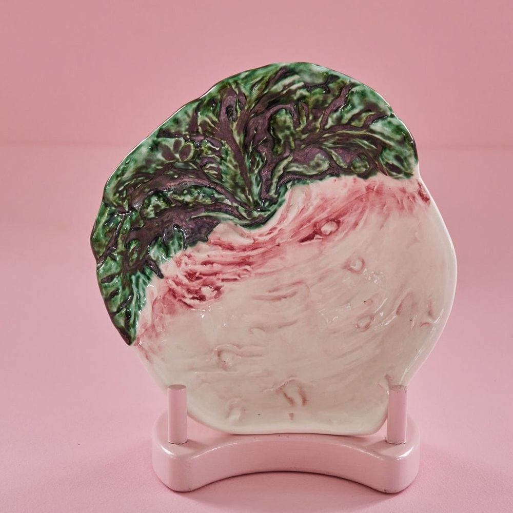 NWOT Matias Belo Ceramic Turnip Serving Bowl